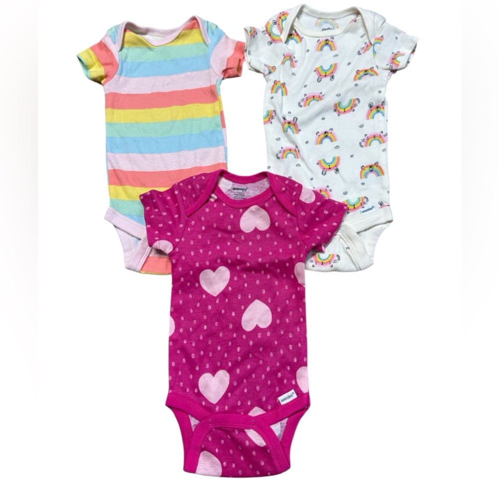 Gerber | Baby Onesies Bundle | 0-3M